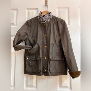 J.Crew Women’s Barn jacket with Liberty of London ©️ detail